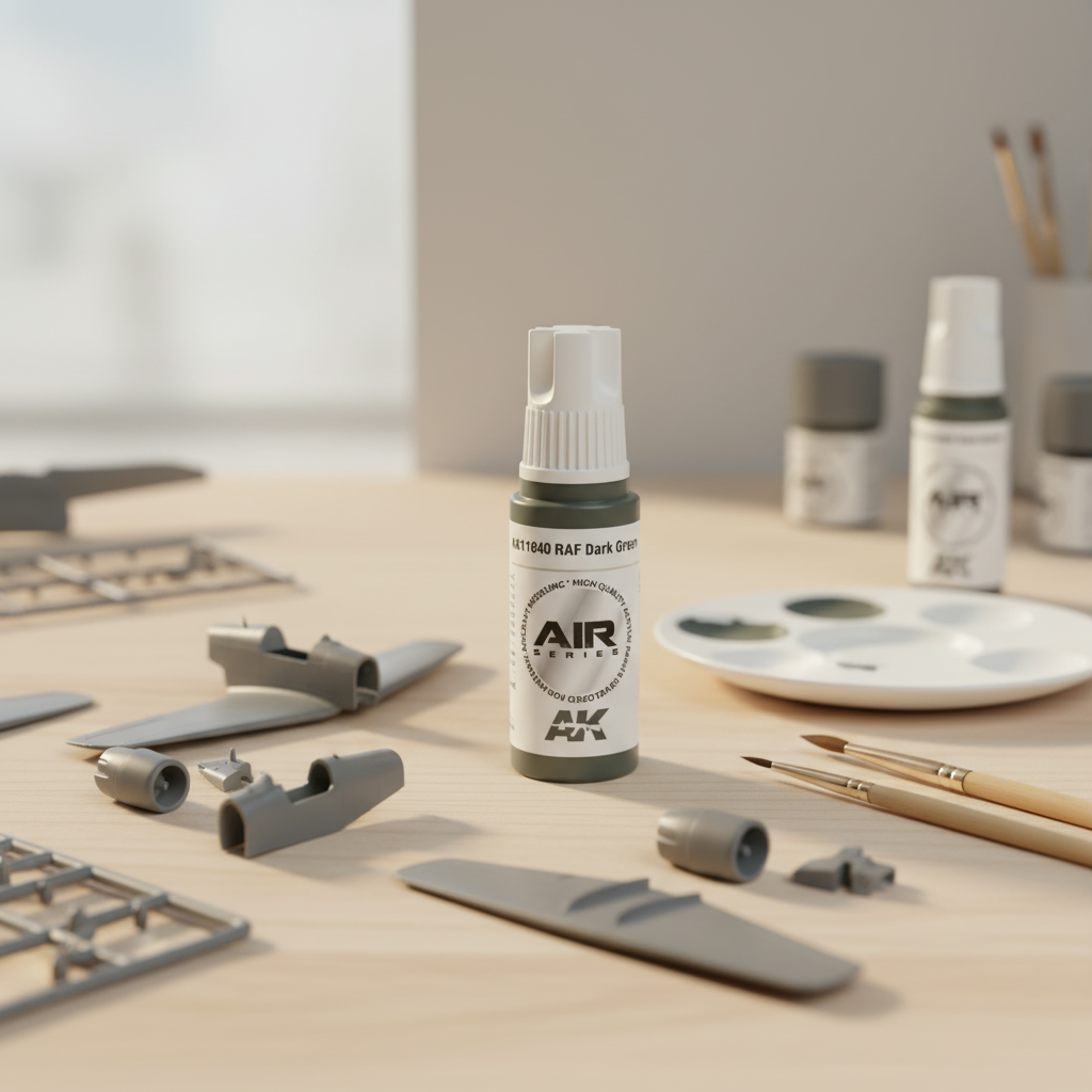 AK Interactive Acrylic 3rd Gen Air RAF Dark Green AKI 11840