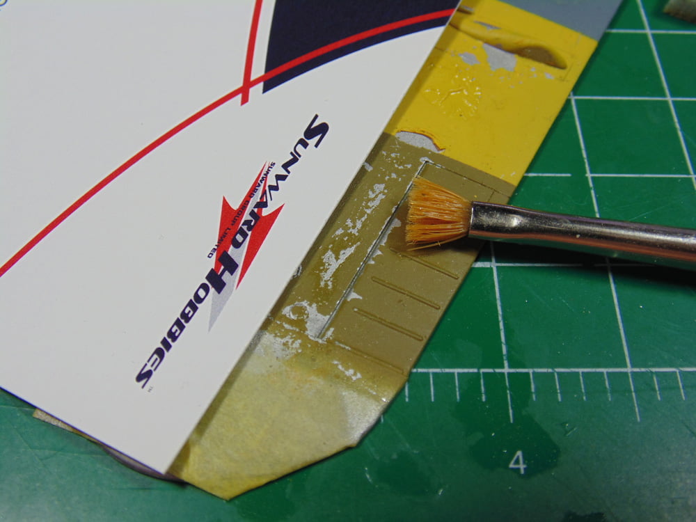 Sunward Card Over Part and Brush