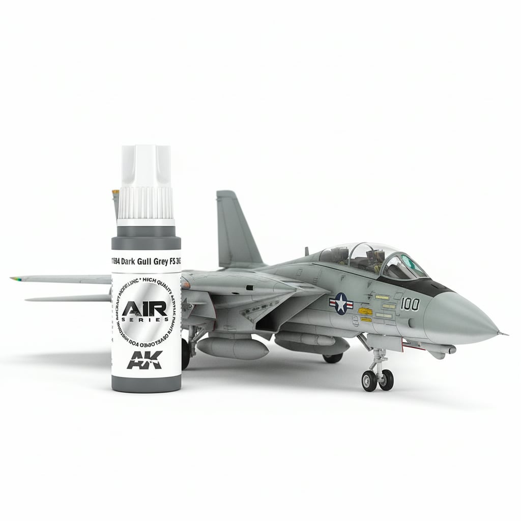 AK Interactive Acrylic 3rd Gen Air Dark Gull Grey FS 36231 AKI 11884