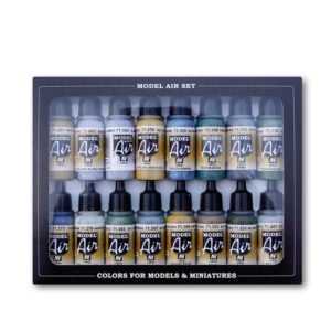 Vallejo WWII British RAF and FAA Paint Set of 16 71189