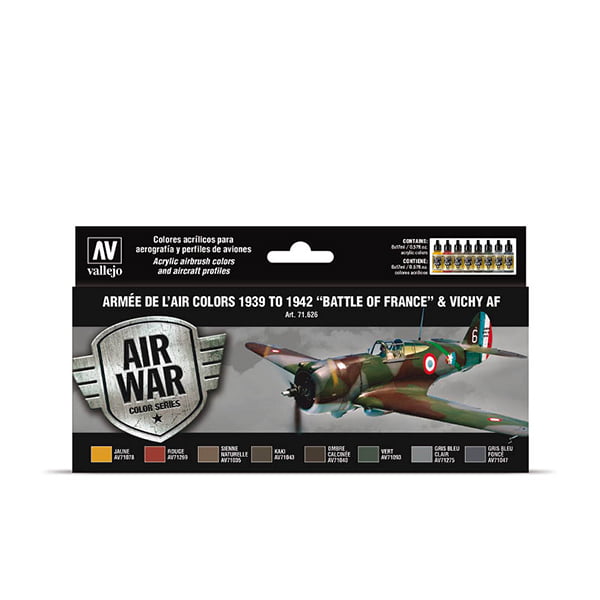 Lot De Couleurs Vallejo - Armée De L'air Soviétique Jusqu'à 1941 - Neuf