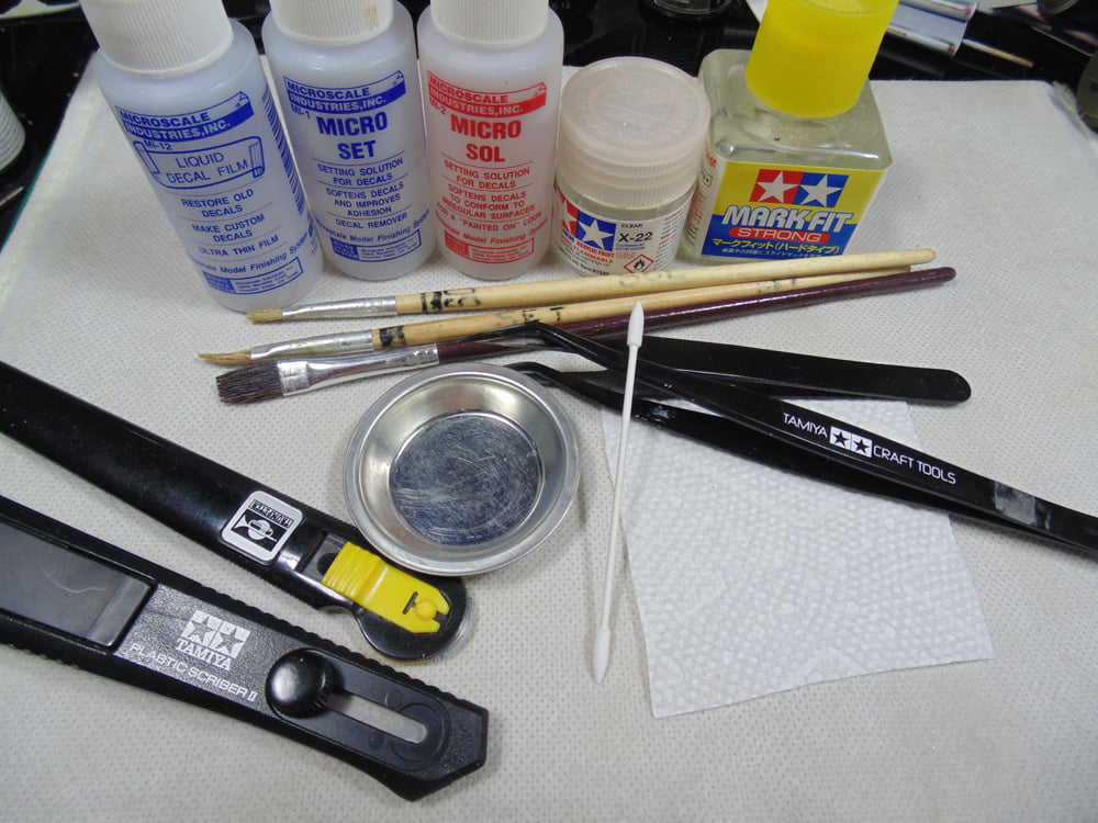 Decal Items on a White Board