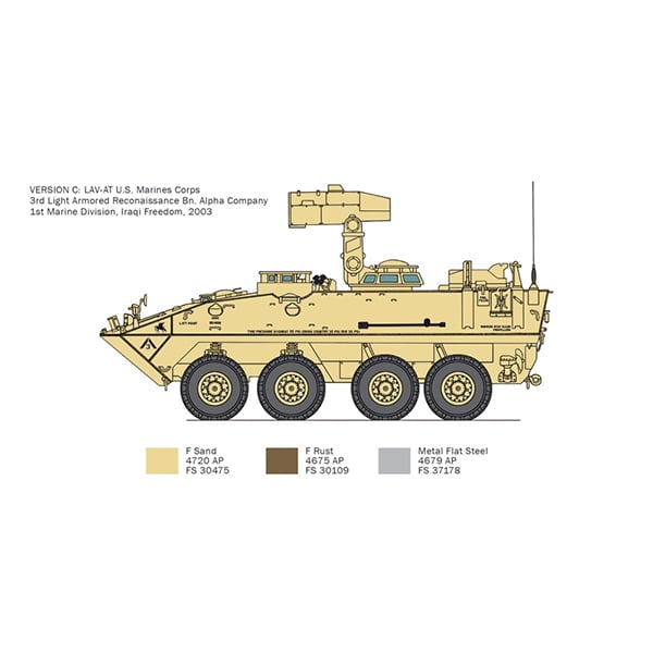 Italeri LAV-AT Echelle 1:35 6588