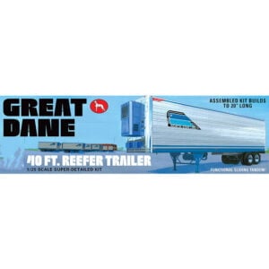 AMT Great Dane 40 ft Reefer Trailer 1:25 Scale 1249