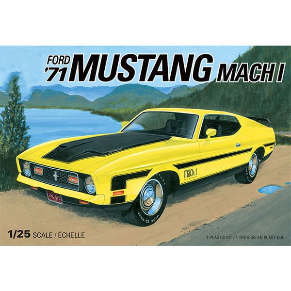 AMT Ford '71 Mustang Mach I 1:25 Scale 1262