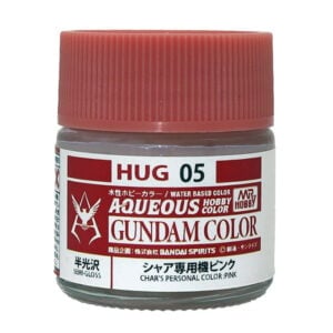 Mr Hobby Aqueous HUG05 Pink for Char Aznable Semi-Gloss