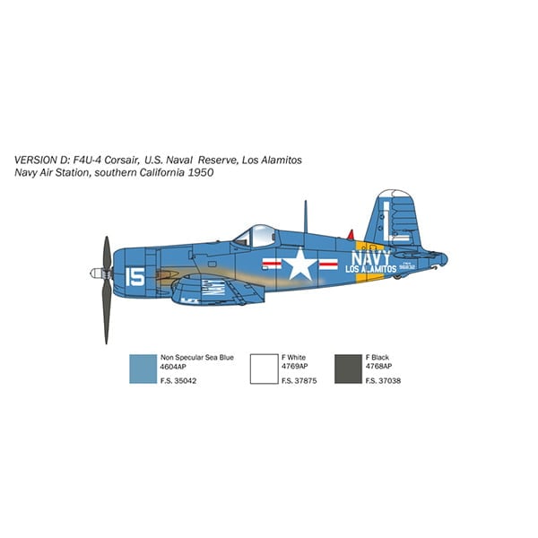 Italeri F4U-4 Corsair 1:72 Scale 1453