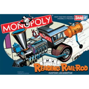 MPC Monopoly Readin Rail-Rod Custom Locomotive 1:25 Scale Snap MPC945