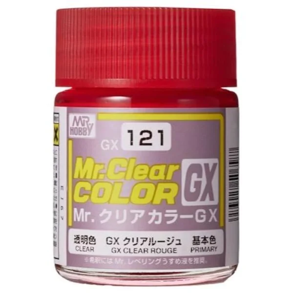 Mr Color GX Clear Rouge Primary GX121