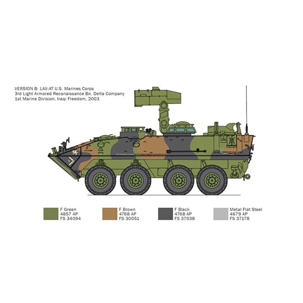 Italeri LAV-AT Echelle 1:35 6588
