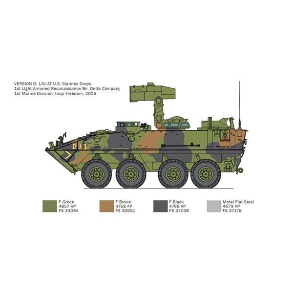 Italeri LAV-AT Echelle 1:35 6588