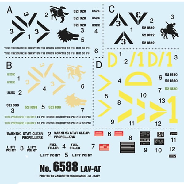 Italeri LAV-AT Echelle 1:35 6588