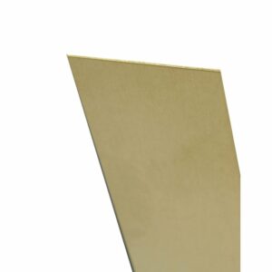 .025 x 6 x 12" Brass Sheet K and S Engineering 16405