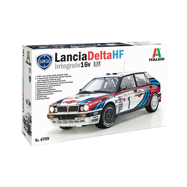 Italeri Lancia Delta HF Integrale 16V 1:12 Scale 4709