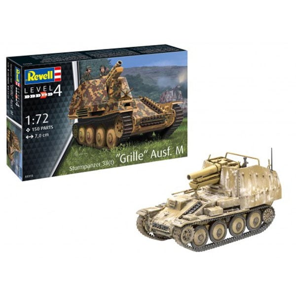 Revell Sturmpanzer 38(t) Grille Ausf.M 1:72 Scale RVG 03315