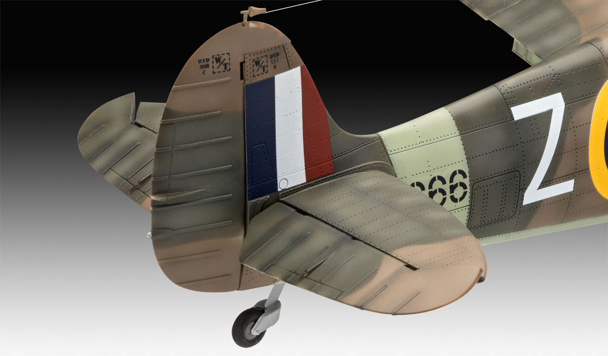 Revell Iron Maiden Spitfire Mk.II Aces High 1:32 Scale RVG 05688 Tail