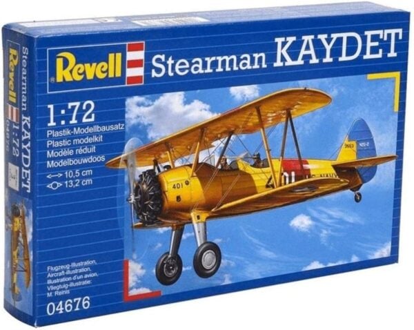 Revell Stearman Kaydet 1:72 Scale RVG 04676
