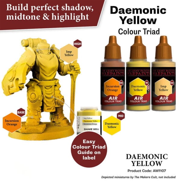 The Army Painter Air Daemonic Yellow 18ml AW1107