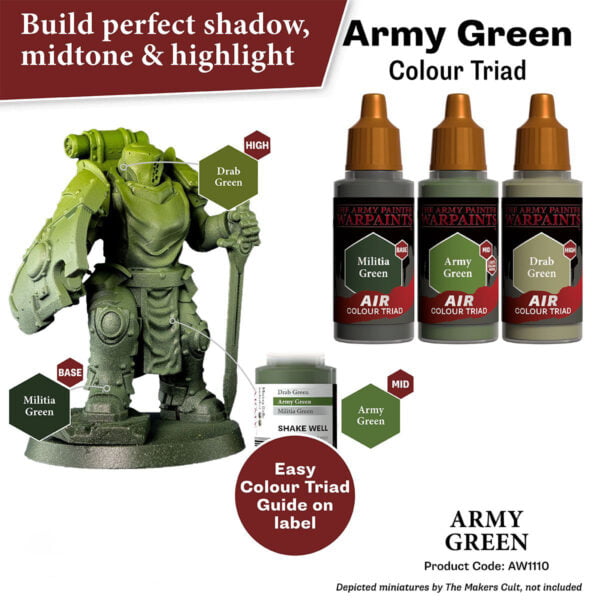 The Army Painter Air Army Green 18ml AW1110