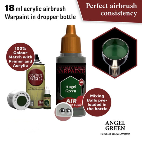 The Army Painter Air Angel Green 18ml AW1112