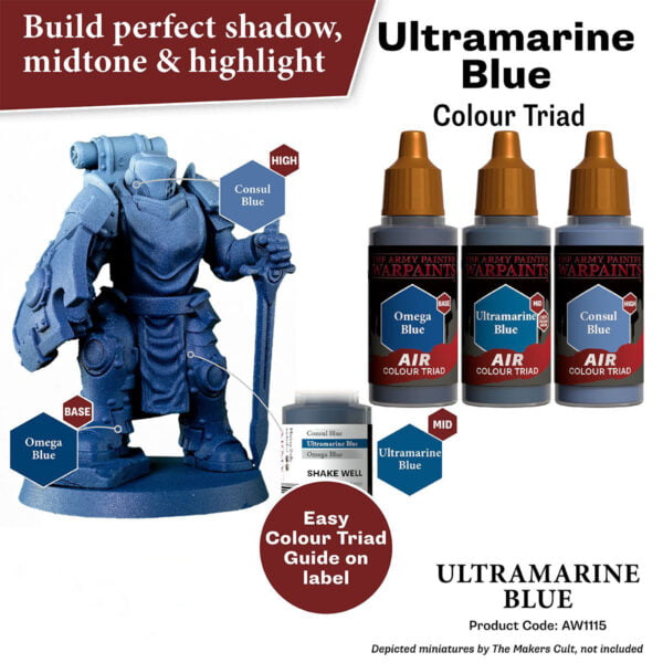 The Army Painter Air Ultramarine Blue 18ml AW1115