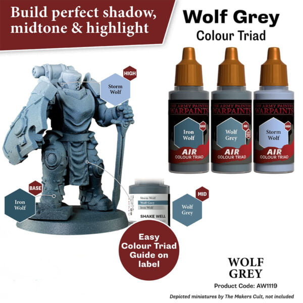 The Army Painter Air Wolf Grey 18ml AW1119