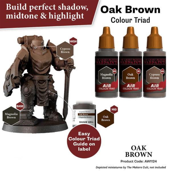 The Army Painter Air Oak Brown 18ml AW1124