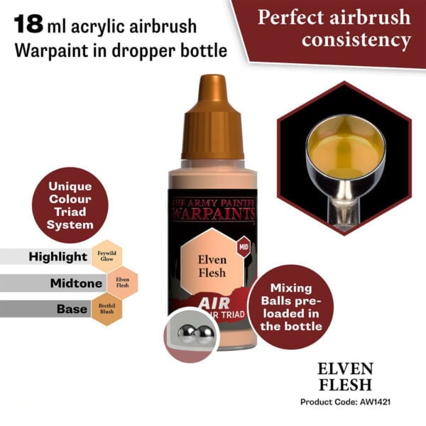 The Army Painter Air Elven Flesh 18ml AW1421