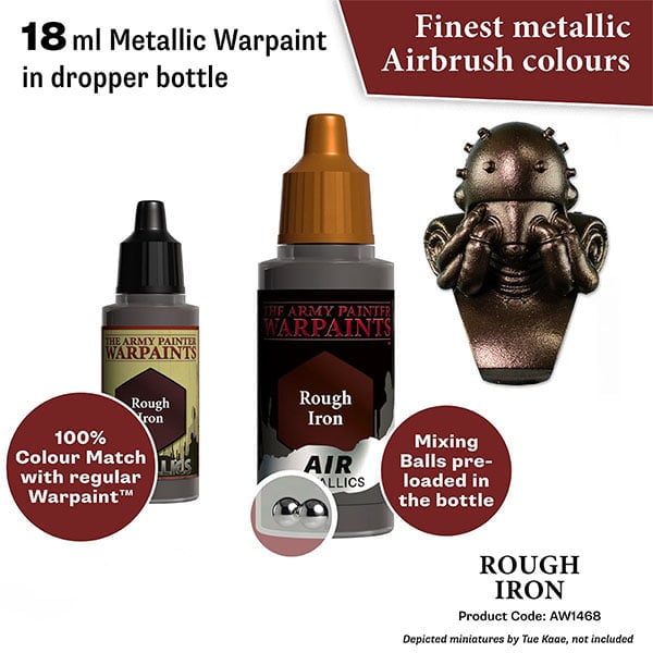 The Army Painter Metallic Air Rough Iron 18ml AW1468