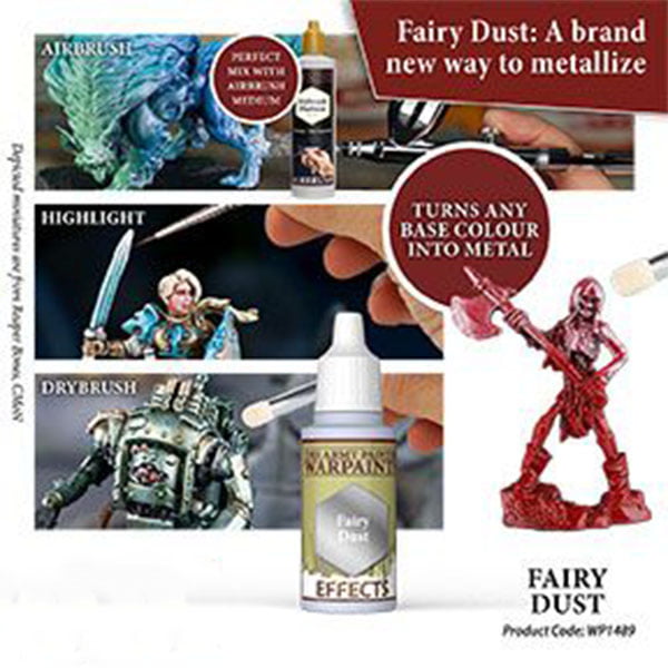 The Army Painter Metallic Warpaint Fairy Dust 18ml WP1489