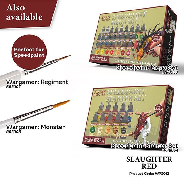 The Army Painter Speedpaint Slaughter Red 18ml WP2012
