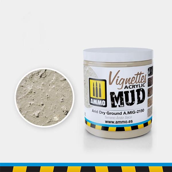 Ammo by Mig Acrylic Mud Arid Dry Ground AMIG2150