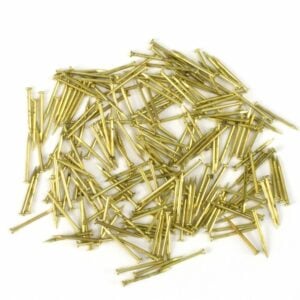 Artesania Latina Lot de 200 clous en fer laiton 10 mm de long 8602
