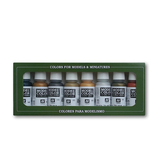 Vallejo Metallic Colors Paint Set of 8 70118 • Canada's largest