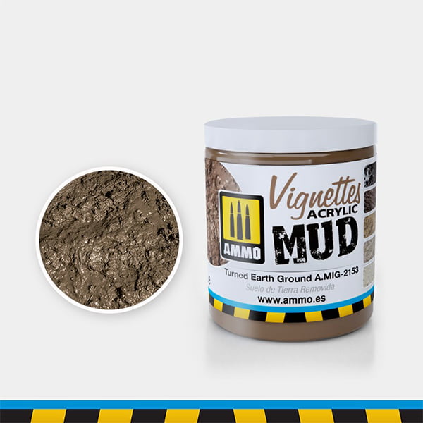 Ammo by Mig Acrylic Mud Turned Earth Ground AMIG2153
