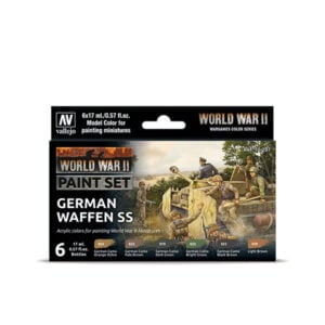 Vallejo WWII German Waffen SS Paint Set of 6 70207