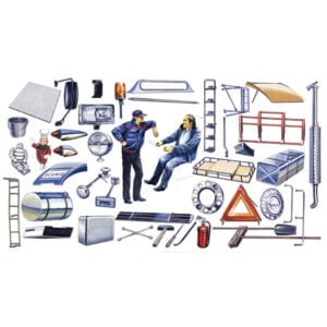 Italeri Truck Shop Accessoires Échelle 1:24 764