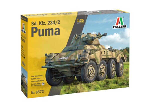 Italeri Sd. Kfz. 234/2 Puma 1:35 Scale 6572