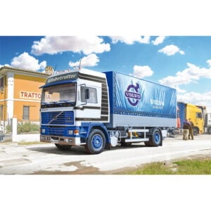 Italeri Volvo F16 Globetrotter Toile avec Ascenseur Echelle 1:24 3945