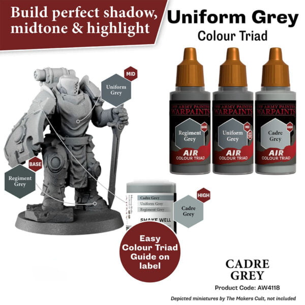 The Army Painter Air Cadre Grey 18ml AW4118