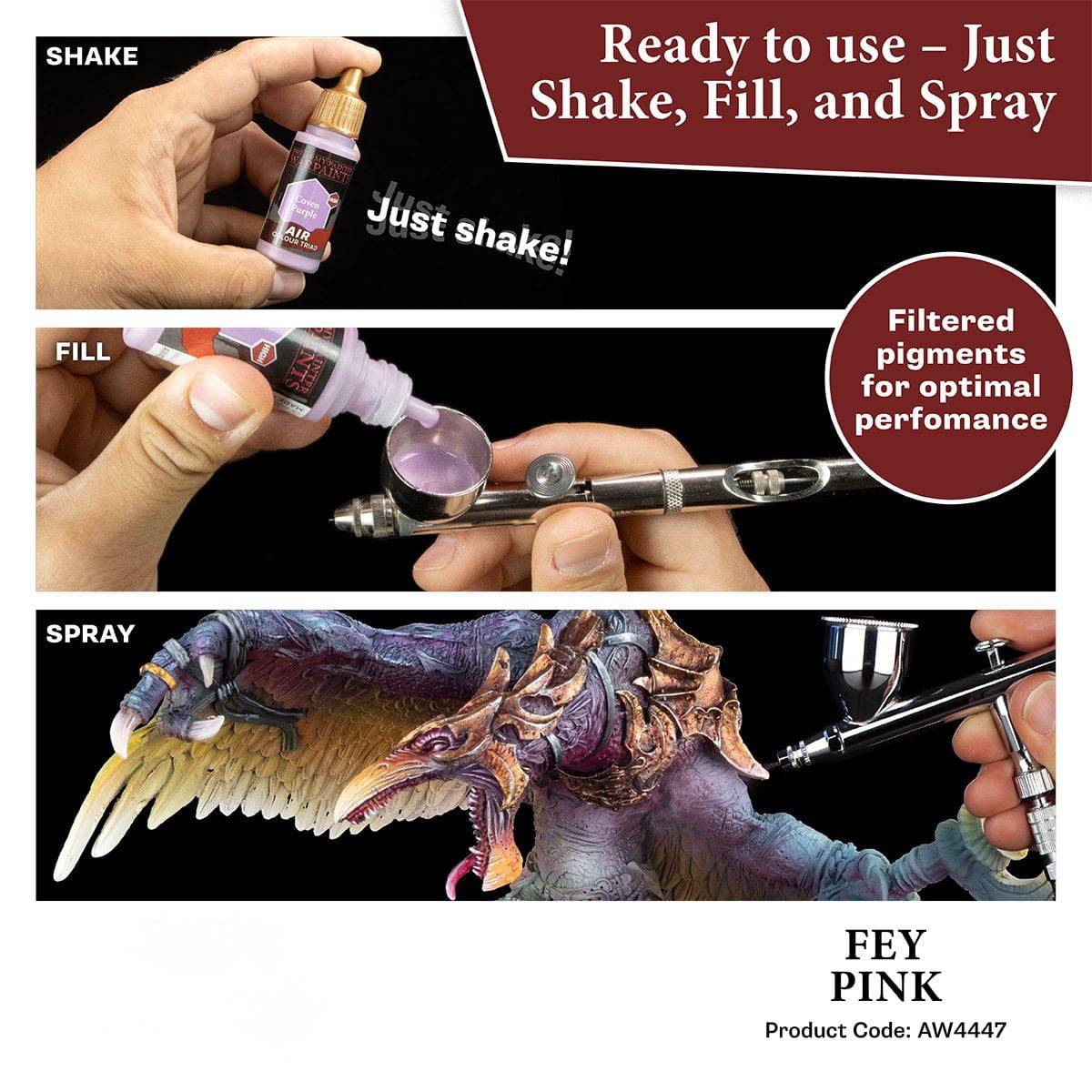 The Army Painter Air Fey Pink 18ml AW4447