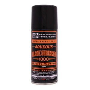 Mr Hobby Aqueous Black Surfacer 1000 Spray B613