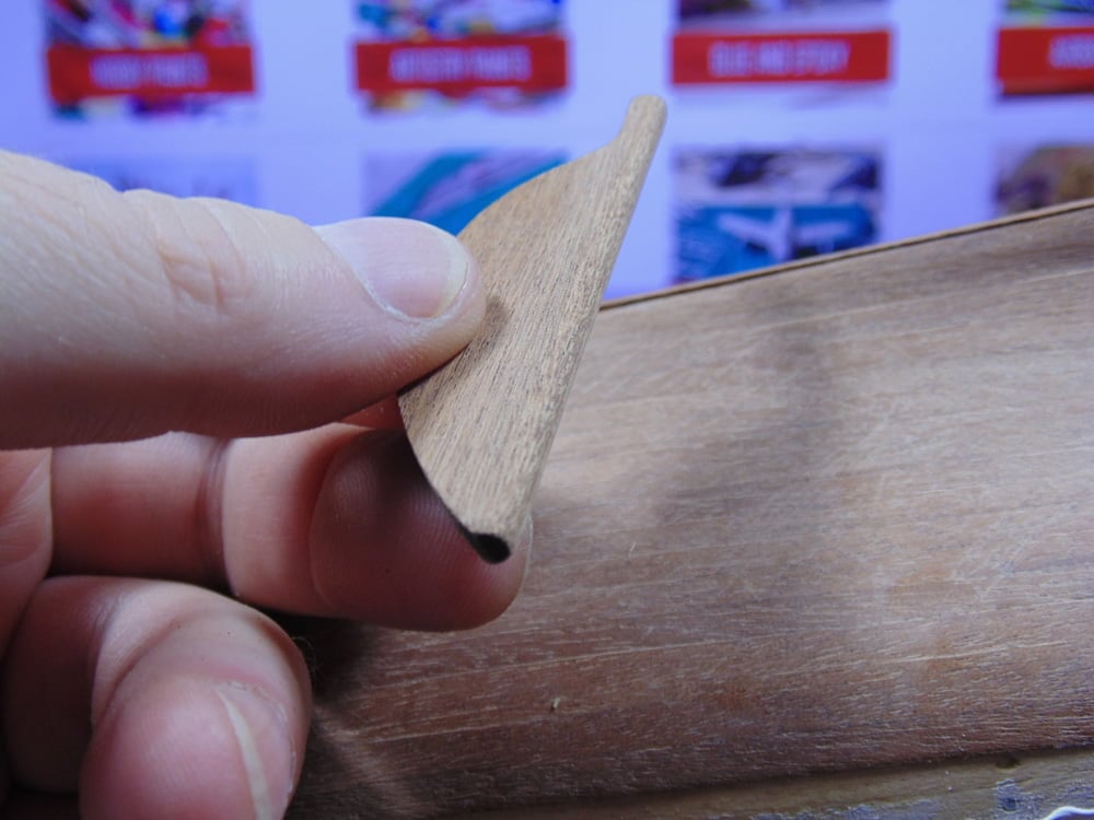 Rounded off Rudder