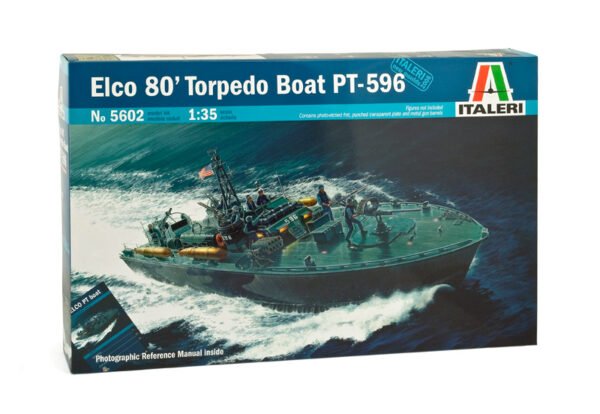 Italeri Elco 80 Torpedo Boat PT-596 1:35 Scale 5602