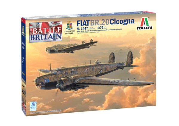 Italeri Fiat BR.20 Cicogna The Battle of Britain 1:72 Scale 1447