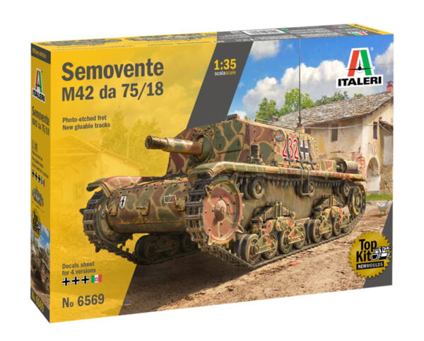 Italeri Semovente M42 da 75/18 Réservoir 1:35 Échelle 6569