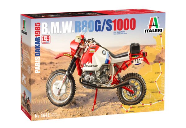Italeri BMW R80G/S1000 Moto Paris Dakar 1985 Echelle 1:9 4641
