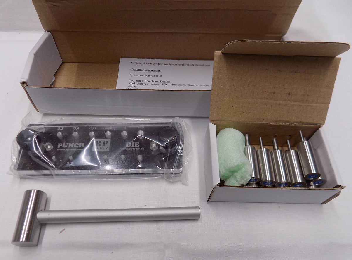 RP Toolz Big Punch and Die Set 2 4.5mm RPBPD • Canada's largest