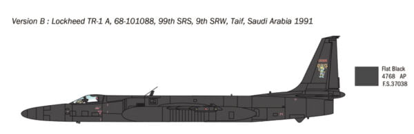 Italeri Lockheed Martin TR-1A/B 1:48 Scale 2809