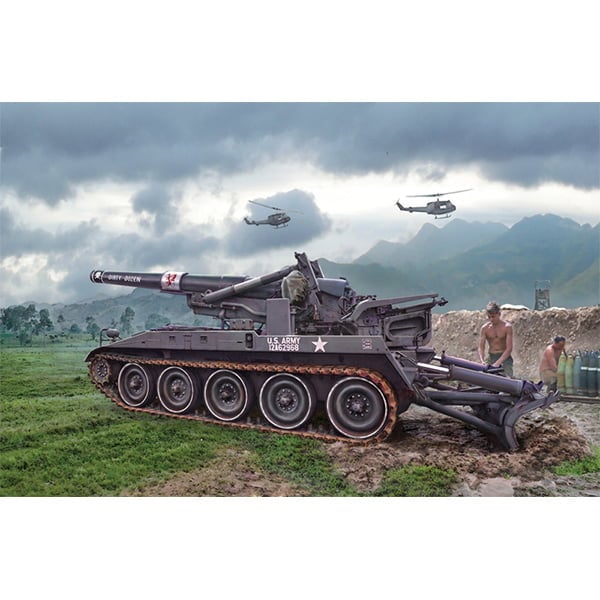 Italeri M110 Self Propelled Howitzer 1:35 Scale 6574